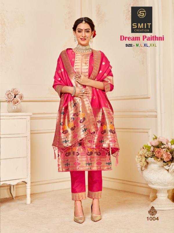 Smit Dream Paithni Festive Wear Silk Ready Made Collection